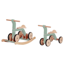 Rocker-N-Roller Cavalcabile a Dondolo 2 in 1 Menta