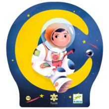 Puzzle - Astronauta sulla Luna (36 Pezzi)